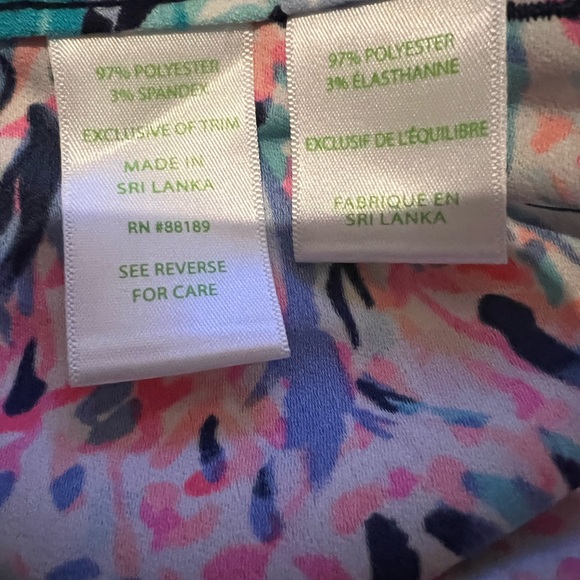 NWT-Lilly Pulitzer Malorie High Rise pant trousers - Picture 4 of 9